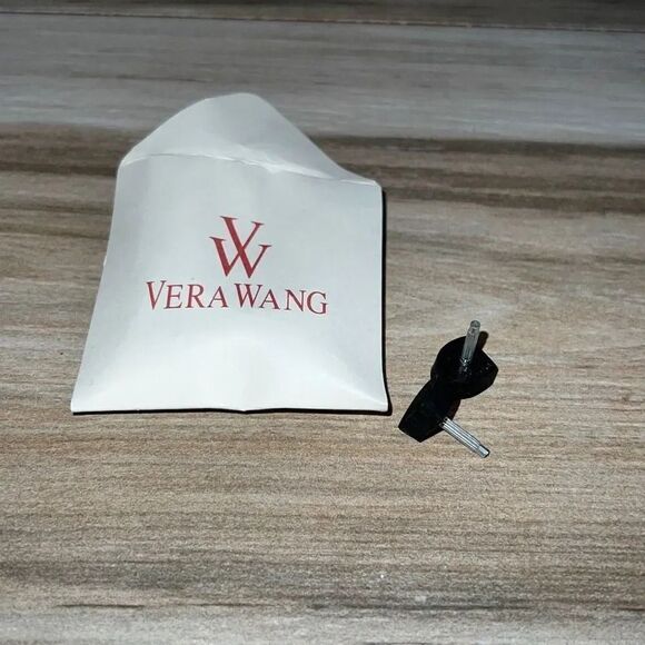 Ladies Vera Wang Raquel Hidden Platform Pumps Black Size 6 Leather Heels Shoes - Picture 9 of 10